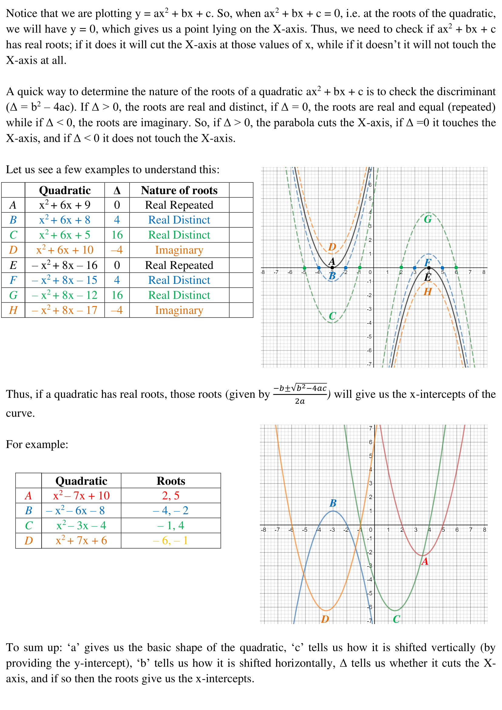 Quadratic Plotting - 3