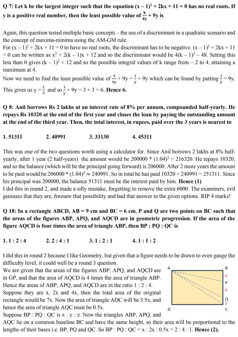 CAT-holics – mathematics and vocabulary for the CAT